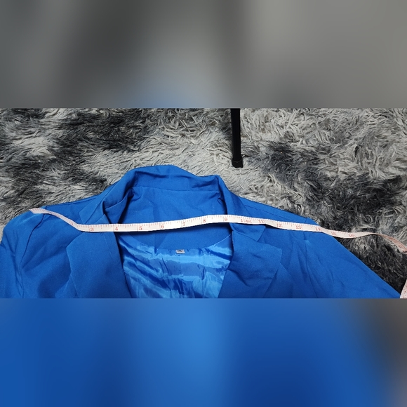 Single button blazer with ring detail shorts - Picture 3 of 8